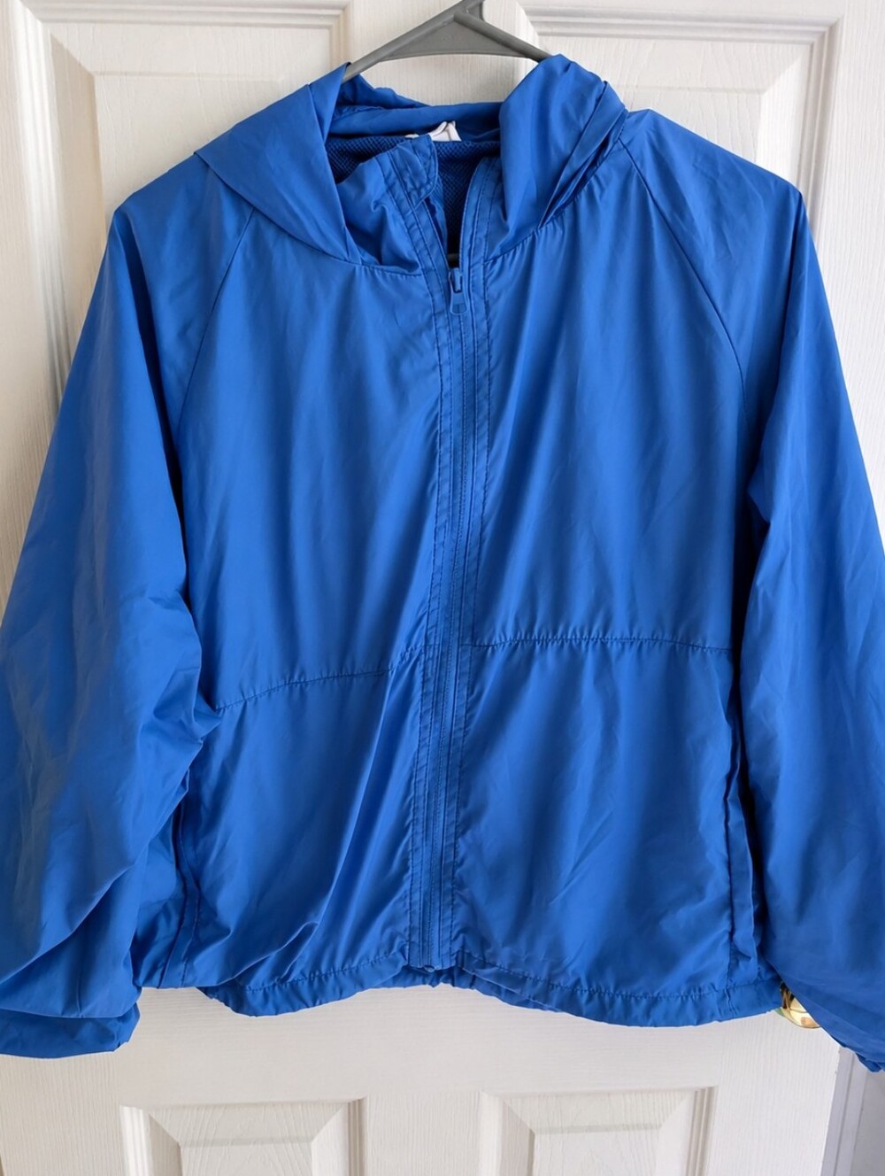 Primark Sky Blue Hooded Windbreaker Jacket